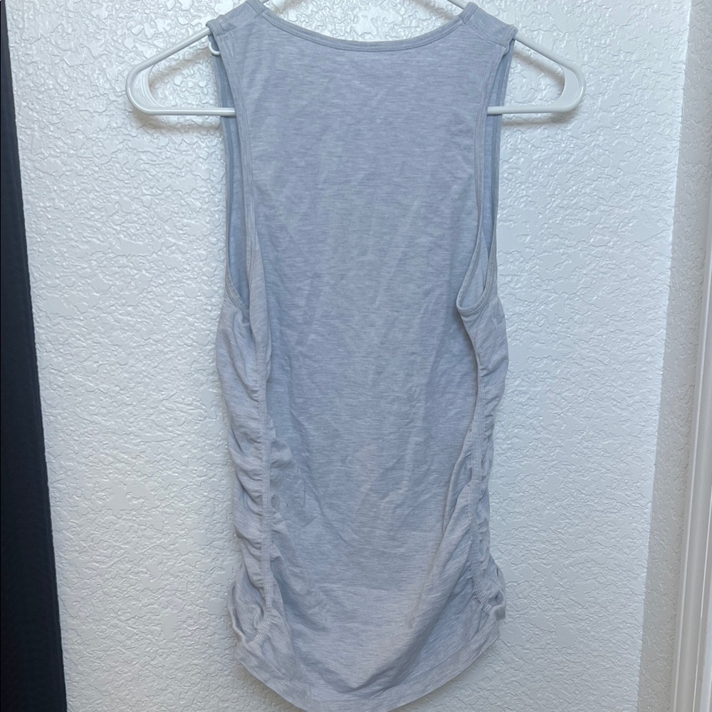 Fabletics Light Gray Tank Top - Picture 3 of 3